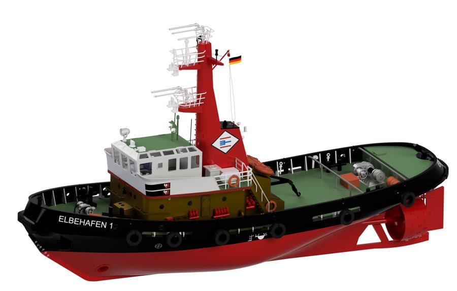 Elbehafen Ice Breaking Tug